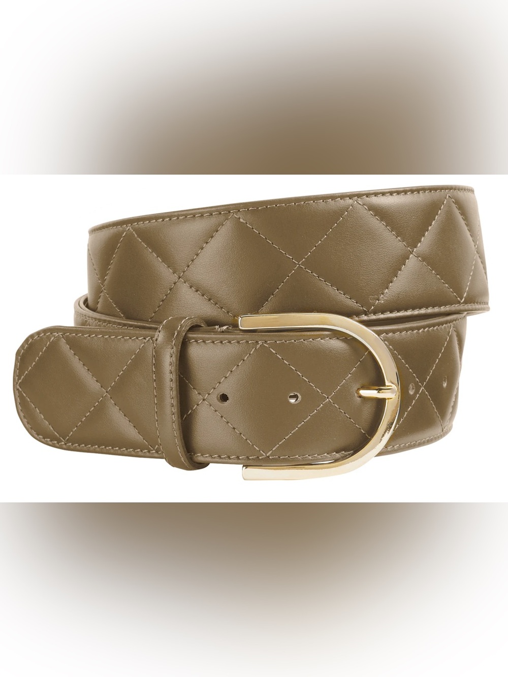 THE TAILORED SPORTSMAN™ Quilted Leather C Belt